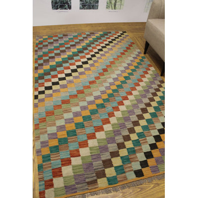 Ames Wool Geometric Indoor Rug