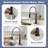Touchless Kitchen Faucet with Pull Down Sprayer, Motion Sensor Smart Hands-Free Activated Single Hole Spring Faucet for Kitchen Sink-115750792
