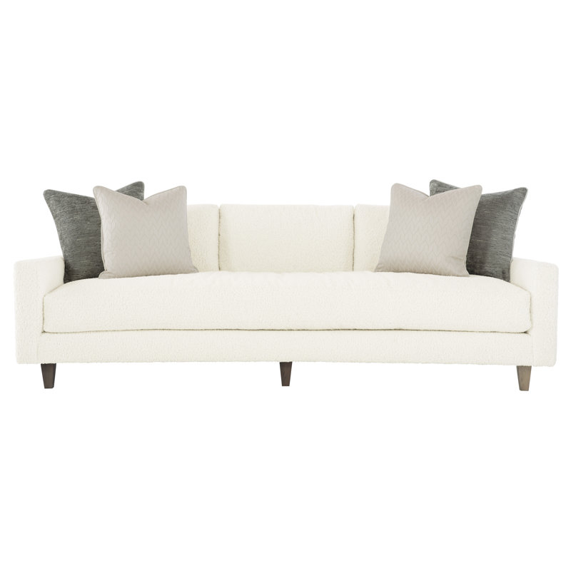 Carlie Loveseat, Molasses, White/Cream/Grey Boucle 1125-021