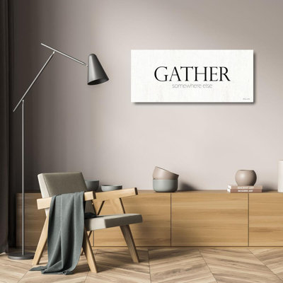 Art sur toile tendue avec châssis Lark Manor ™, Susan: Gather Somewhere Else