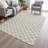 Machine Washable Indoor/Outdoor Xhevrie Beige Rug-735758558
