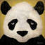 «panda, impression sur toile tendue-20145370