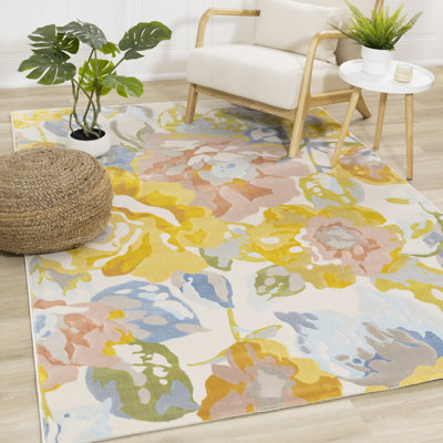 Tapis à poils longs moelleux Vireo