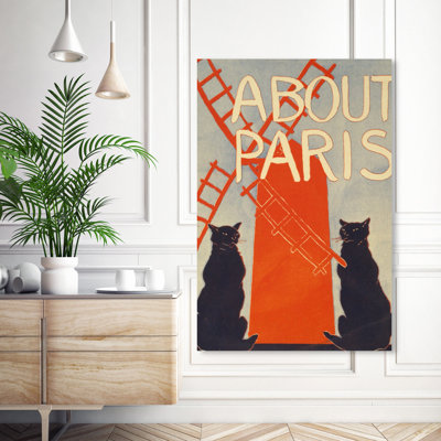 «About Paris», impression sur toile tendue