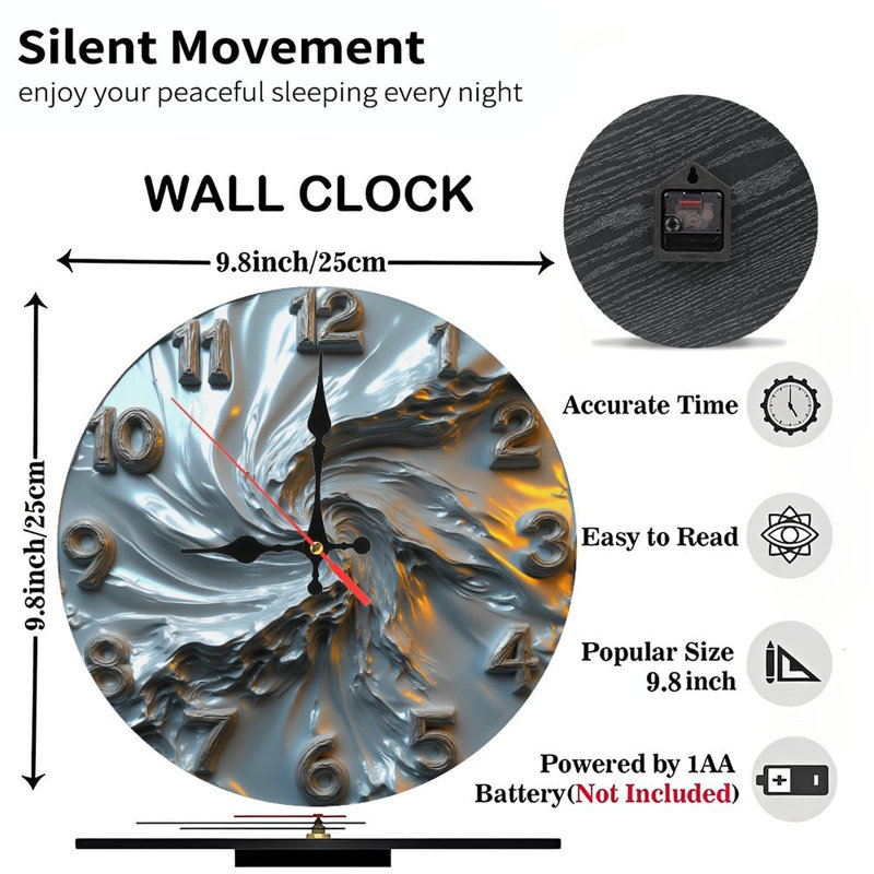 Horloge artistique artistique