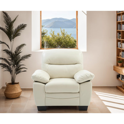 Pingry Faux Leather Chair