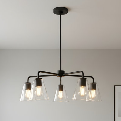 Lustre à cinq lumières Hayden