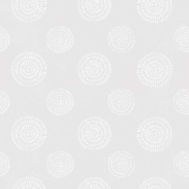 Rouleau de papier peint L 33 pi x l 20,5 po Susan Hable Sandraker, Gris clair