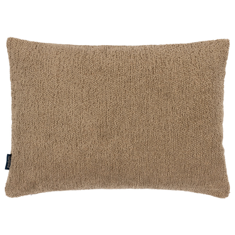 Nellim Rectangular Cushion Cover, 40cm H x 50cm W x 1cm D, Rectangular, Marsala Red