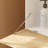78" × 31.5" Freestanding Bathroom Storage Cabinet, Open Shelf, Anti-tip Design