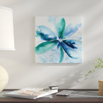 «Be Bold Blue II» par Katrina Craven - reproduction d'art sur toile tendue