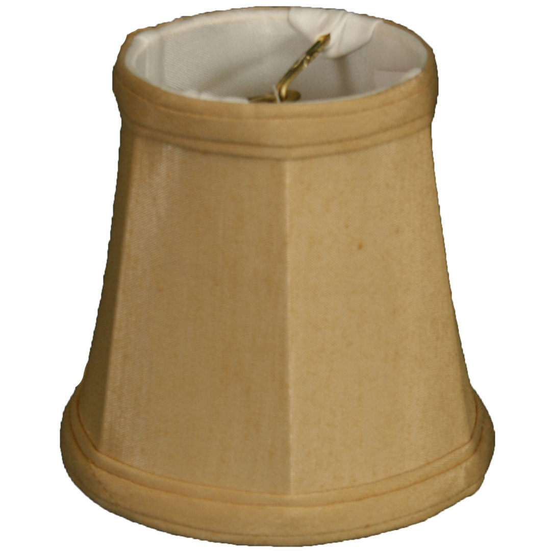 4.25'' H Silk Empire Candelabra Shade (Set of 6) Highland Dunes
