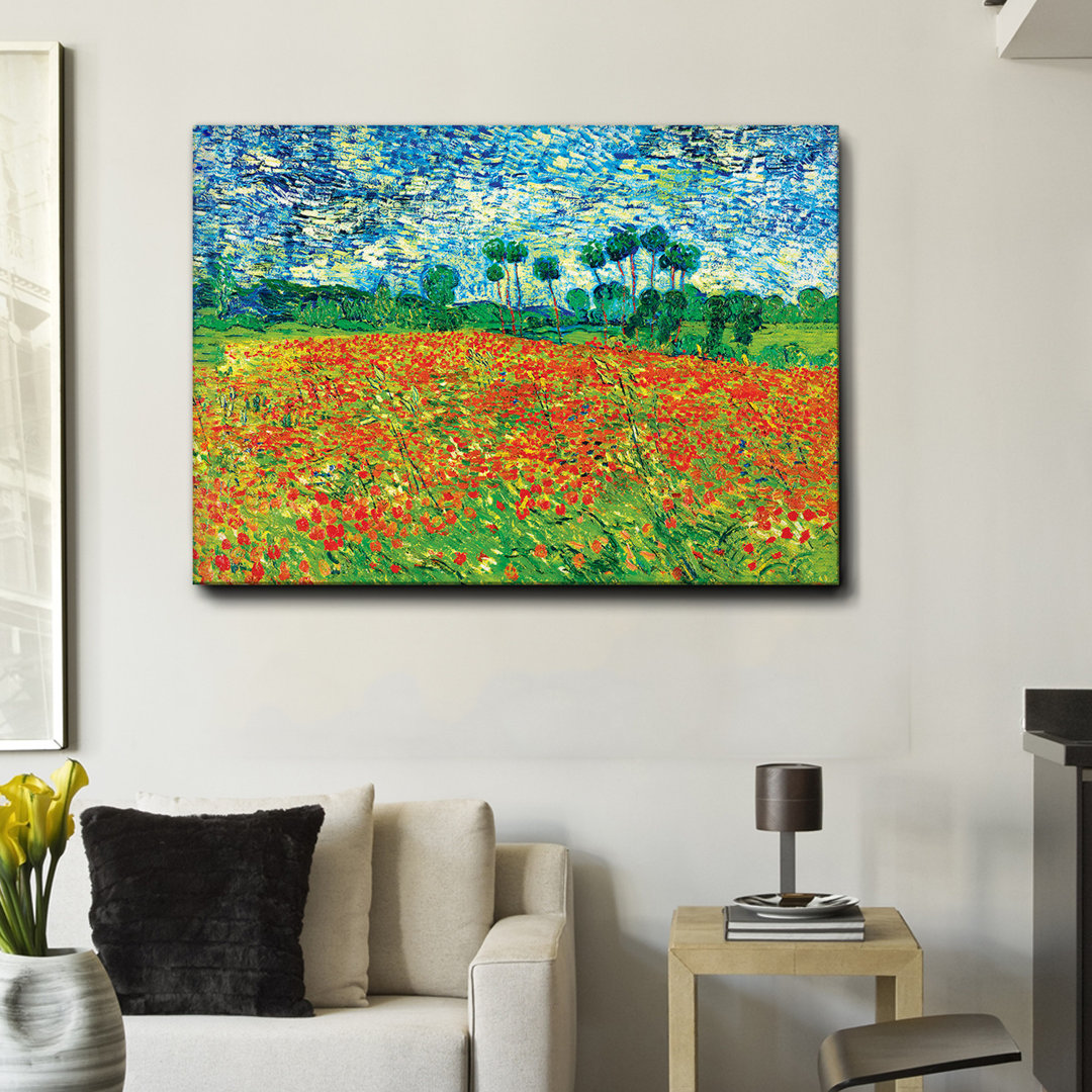 Acrylbild Poppy Field (Campo Di Papaveri)