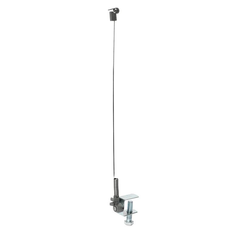 Flexible Iron Cord Minder Powder‑Coated 18‑Inch Adjustable Wand