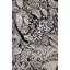 Kubla Wool Floral Area Rug in Black/Ivory/Gray-838851456