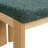 Hadley Modern Organic Rubberwood Dining Chairs with Plush Boucle Upholstery-123514958