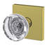 Custom Hobson Non-Turning Glass Knob with Collins Trim-29774511