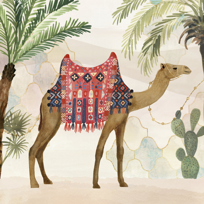 Meet Me In Marrakech I by Victoria Borges - Wrapped Canvas Painting, 30cm H x 30cm W