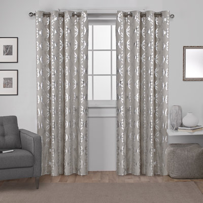 Semi Sheer Curtain Pair