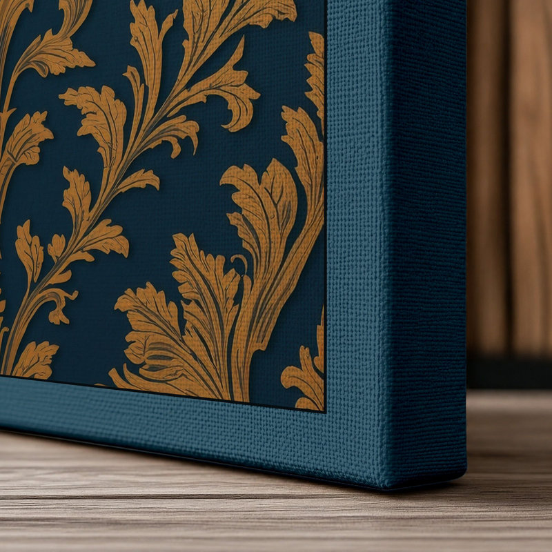 Print, 18x12 - 45.7 x 30.5 cm, Teal Border