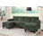 Ranjeeta 101" Wide Modular Sofa with Ottoman-641675808