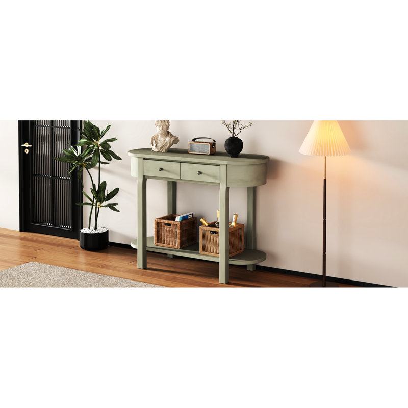 Console Table With Scratch Resistance Surface - Navy Scratch-, Gray
