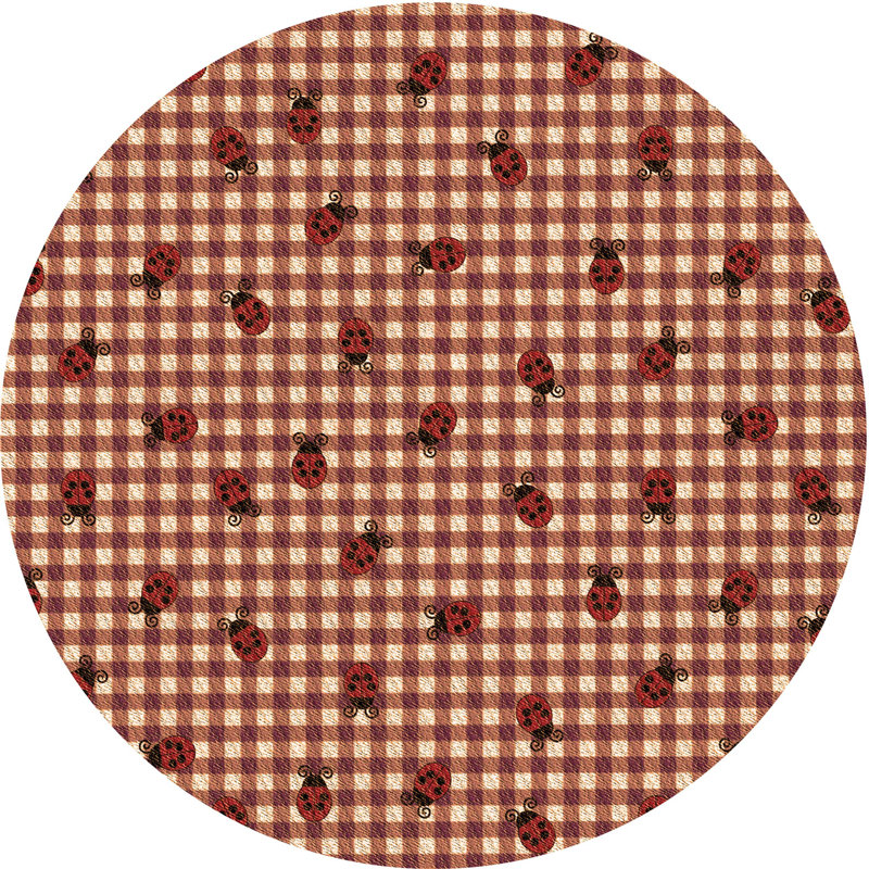 Indoor Rug, Round 7'
