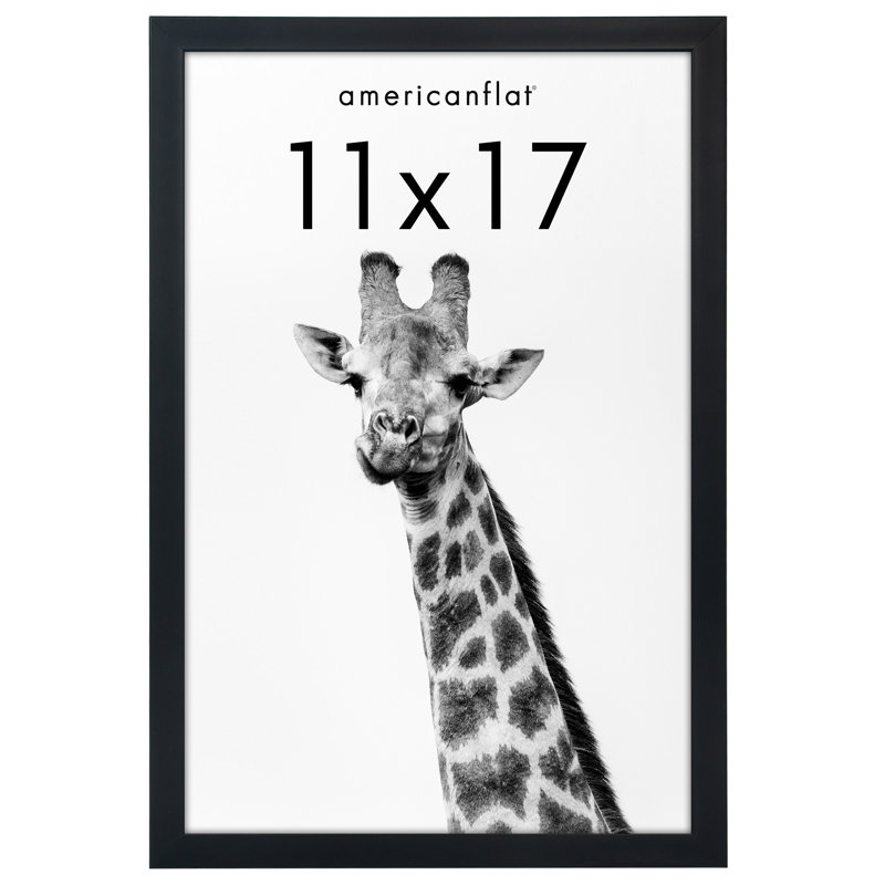Cadre photo Americanflat, L 12,01 po x H 15,08 po, Noir