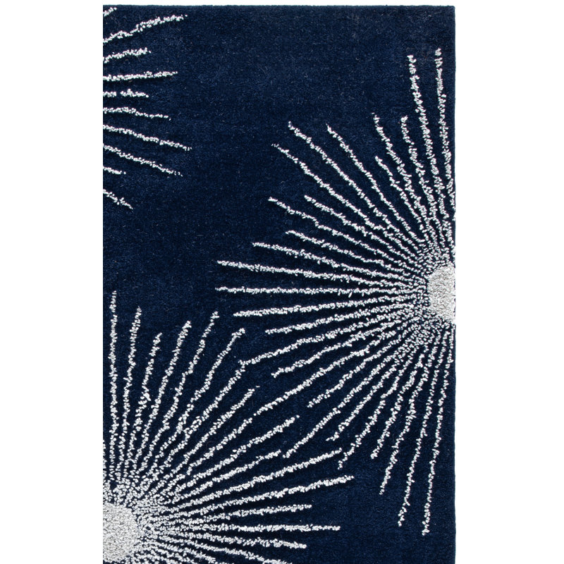 Tapis intérieur / extérieur floral Amier, Tapis de couloir 2 pi 6 po x 8 pi
