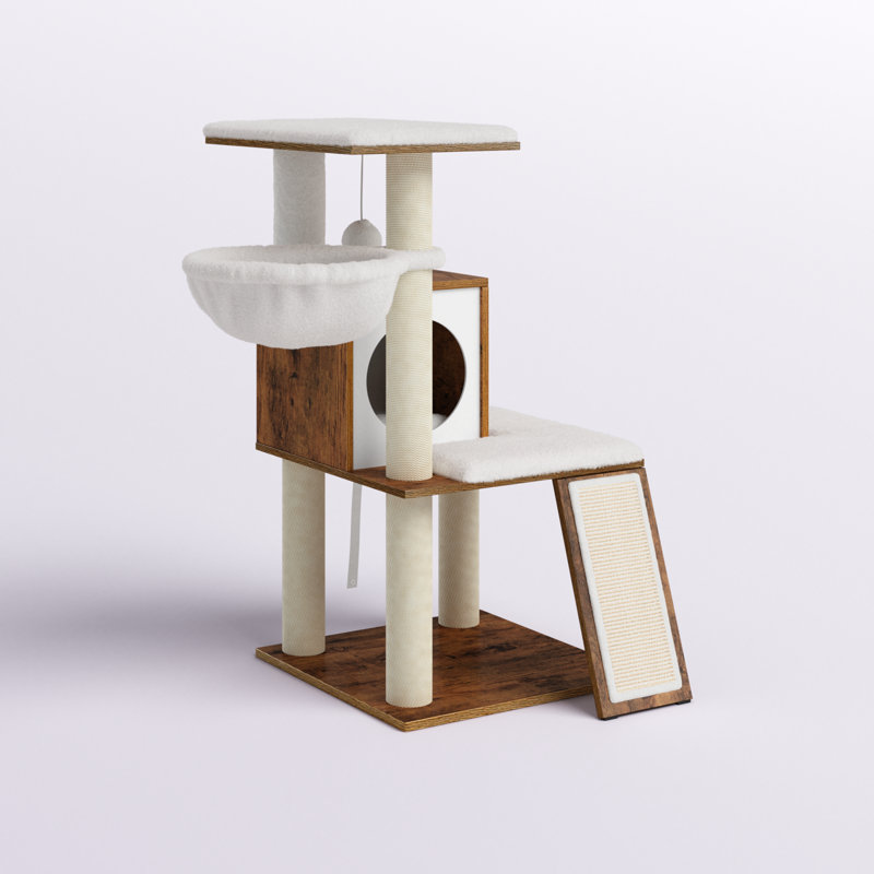 Loeffler 37.8'' H Cat Tree
