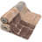 Classic Color Cotton Blend Non-Slip Bath Rug-11991966
