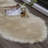 Soft Fluffy Faux Fur Sheepskin Rug 2X4 Ft Beige - Shaggy Area Rug For Bedroom Sofa Living Room, Fuzzy Chair Cover Seat Pad-1520537299-1520537248