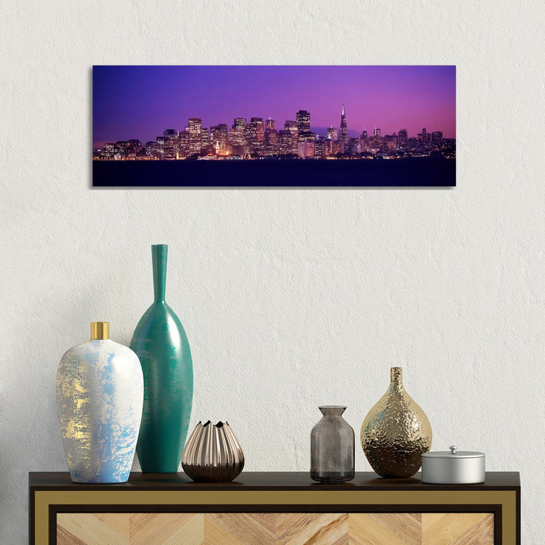San Francisco, California, USA by Panoramic Images - Wrapped Canvas Panoramic Print