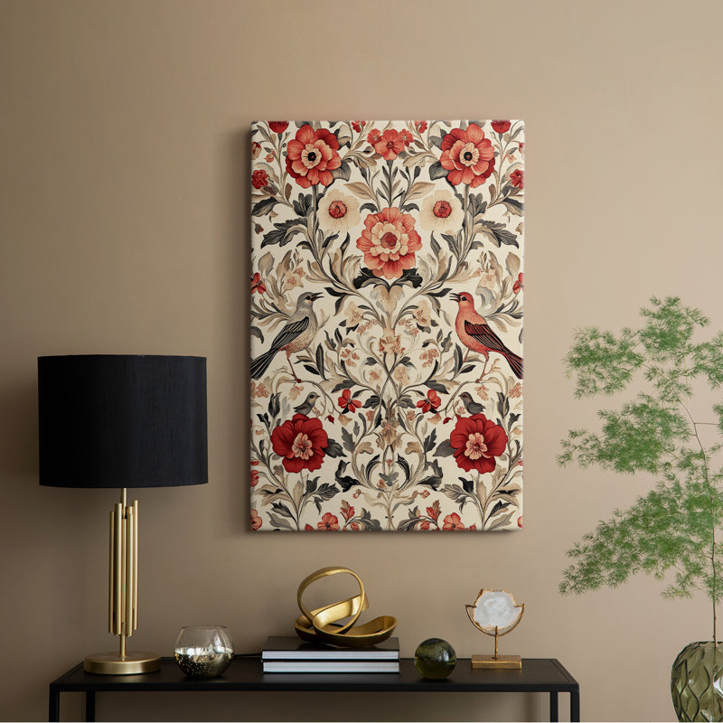 WM MORRIS Series LXX  -Premium Gallery Wrapped Canvas -Ready to Hang, H 60 po x l 40 po