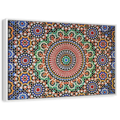 Mosaïque marocaine traditionnelle