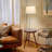 Owen 56 in. Mid-Century Modern LED Bedside Table Lamp with USB Port and Wireless Charging Pad-174250860