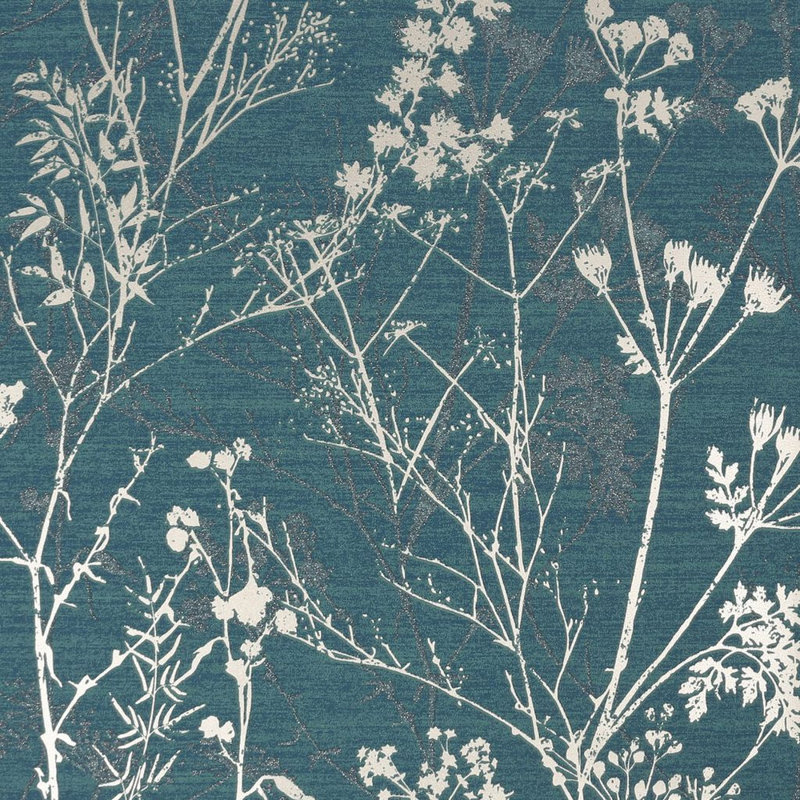 Superfresco Hedgerow Teal Wallpaper