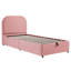 3ft Ottoman Bed Velvet-1275001320