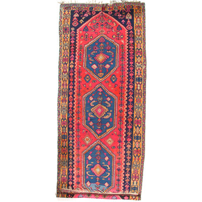 Tapis rose en laine touffeté à la main Doane