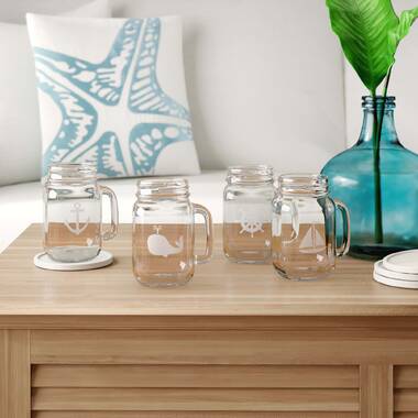 Translucent Mason Jar Vase Assortment (3 ASSTS of 4)