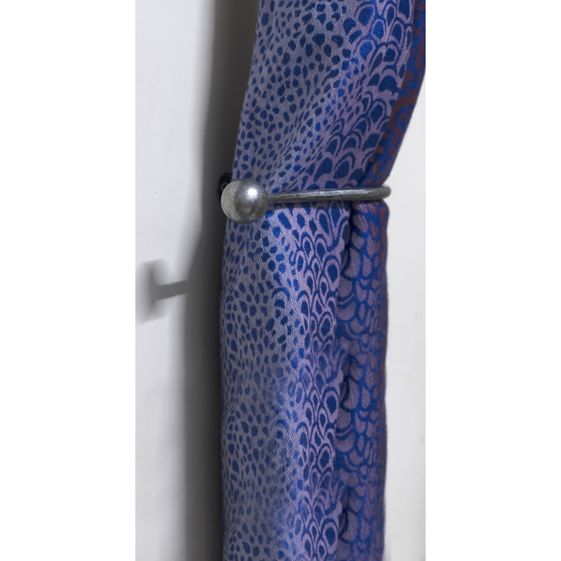 Tie Backs Curtain Tieback, Pewter Patina