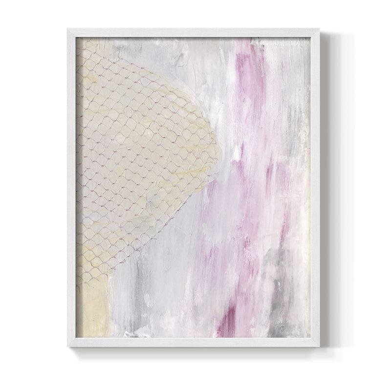 «Get Sweet II», reproduction encadrée - bois massif, Blanc, H 14 po x l 11 po