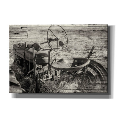 Gracie Oaks 'Lost Farmstead On The Prairie 030' by Gordon Semmens Canvas Wall Art