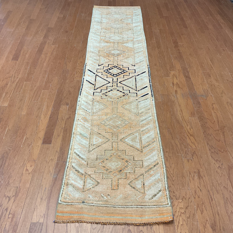 Dakota Fields Handmade Turkish Oushak Wool Runner