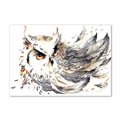 Owl - No Frame Print on Canvas