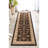 Belliere Sarouk Black Traditional Rug-295371682