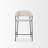 Burkeen Upholstered Counter Stool with Metal Frame-1872652698-1872652696