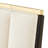 Belmont Place Upholstered Dining Armchair - Cream/Espresso