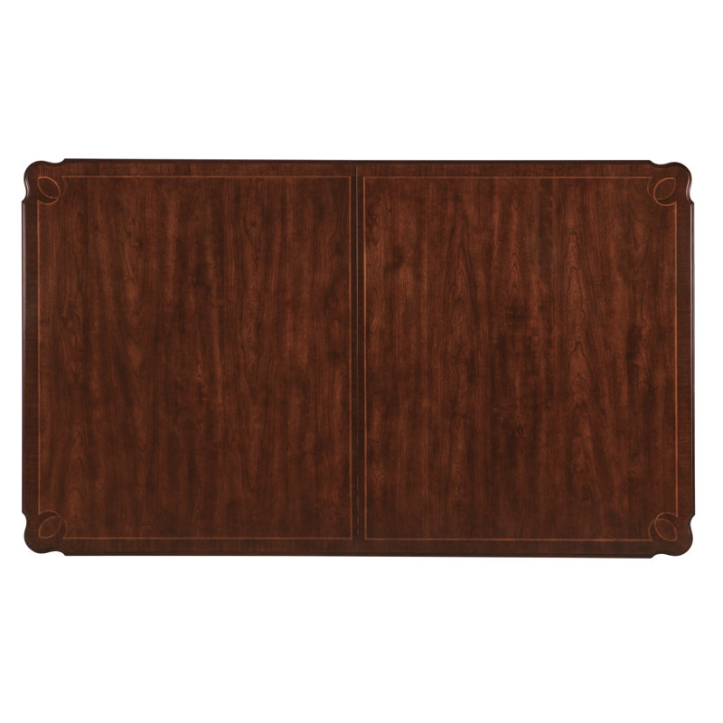 Charleston Black Cherry Extendable Rectangular Dining Table
