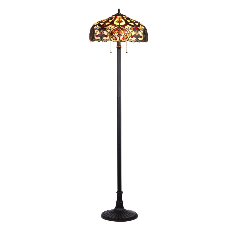 Kensal 65.1'' Antique Bronze Traditional Floor Lamp